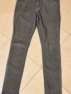 Women’s Slim Corduroy Jeans - Gray
